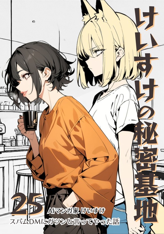 けいすけの秘密基地 25巻 スパムDMにガツンと言ってやった話