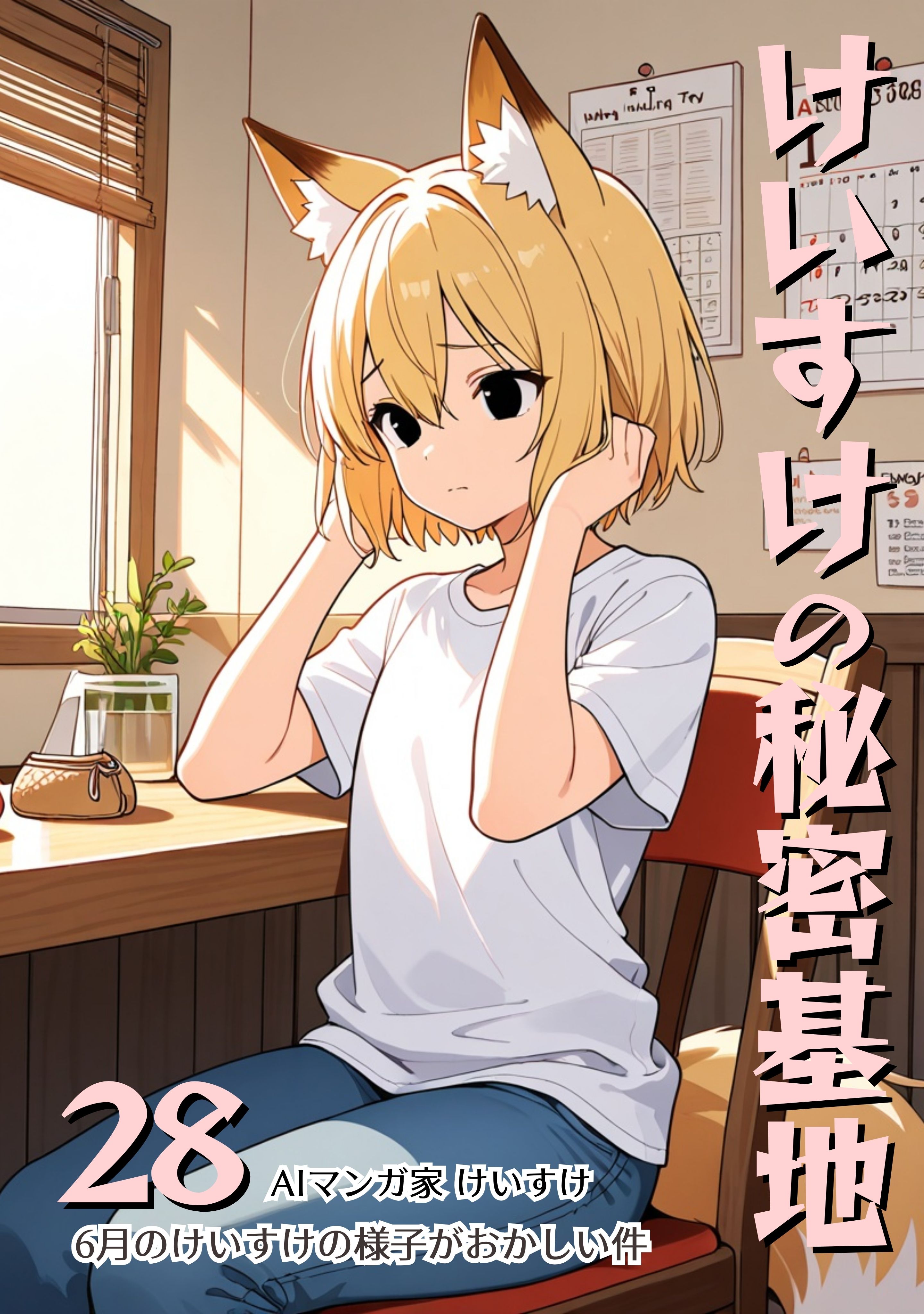 けいすけの秘密基地28巻「6月のけいすけの様子がおかしい件」の表紙画像