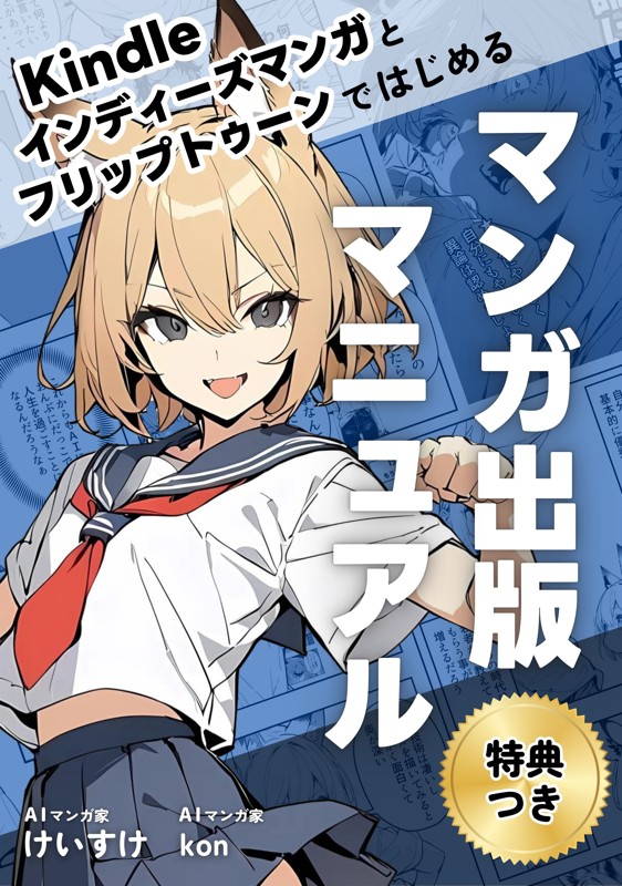 Kindleインディーズマンガとフリップトゥーンではじめる！マンガ出版マニュアル